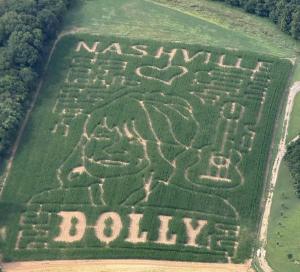 Tennessee Farm Honors Dolly Parton Legacy in One-of-a-Kind Fall Corn Maze