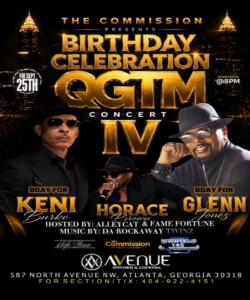 GRAMMY-NOMINATED R&B VOCALIST GLENN JONES BRINGS FOUR DECADES OF SOUL TO ATLANTA SEPTEMBER 25