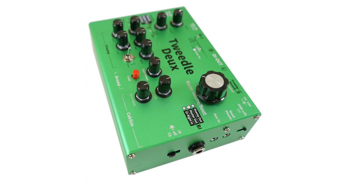 LiberaToe’s Tweedle Deux lets guitarists ditch amps for direct PA play