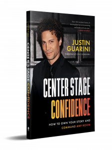 Justin Guarini’s new book gives professionals tools to command any stage