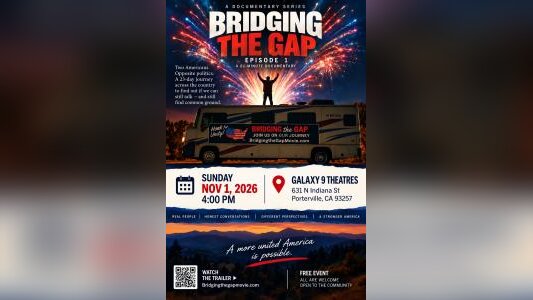 Porterville screening aims to bridge political divides with free documentary and Q&A