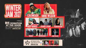 Winter Jam 2027 unveils stacked lineup with Crowder, Anne Wilson, RED and more