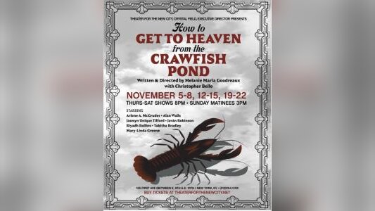 Melanie Maria Goodreaux marks 25 years with crawfish pond afterlife comedy