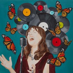 Lurleen Ladd taps pop-art star Ashley Longshore for bold Reclamation album cover