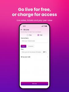 SplashArk puts ticketed live shows, tips and merch in one free app for creators