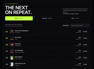 GL1TTR Launches Free Registration for Fans and Artists on Music Discovery Platform