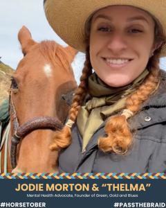 Horses for Mental Health launches Horsetober with #PassTheBraid campaign