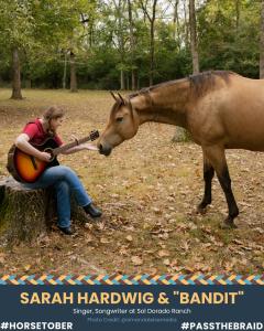 Horses for Mental Health launches Horsetober with #PassTheBraid campaign